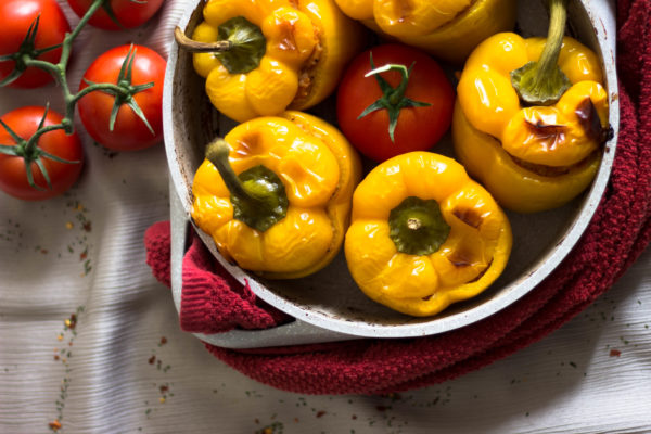 Italian Stuffed Pork Bell-peppers